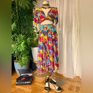 Chánna floral abstract, two piece